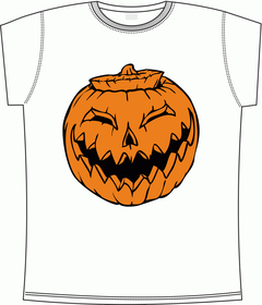 Прикольные футболки: тыква white